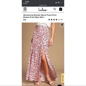 Lulu’s Wandering Wonder Button-Front Maxi